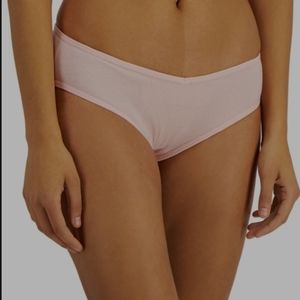 Jenni Women's Large Ribbed Hipster Underwear Peachskin